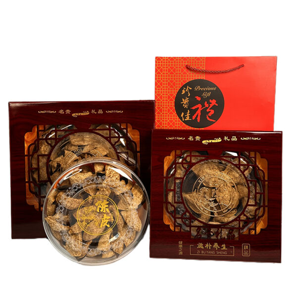 8-Year Authentic Xinhui Tangerine Peel | Tianma Second-Red Peel, Dry-Aged, Sun-Dried | Wooden Gift Box