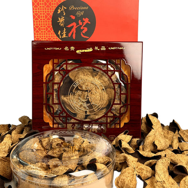 9-Year Authentic Xinhui Tangerine Peel Gift Box - Nantan Premium Red Peel, Sun-Dried & Dry-Stored